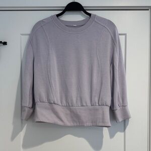 Lululemon Softstreme sweatshirt in Lavender